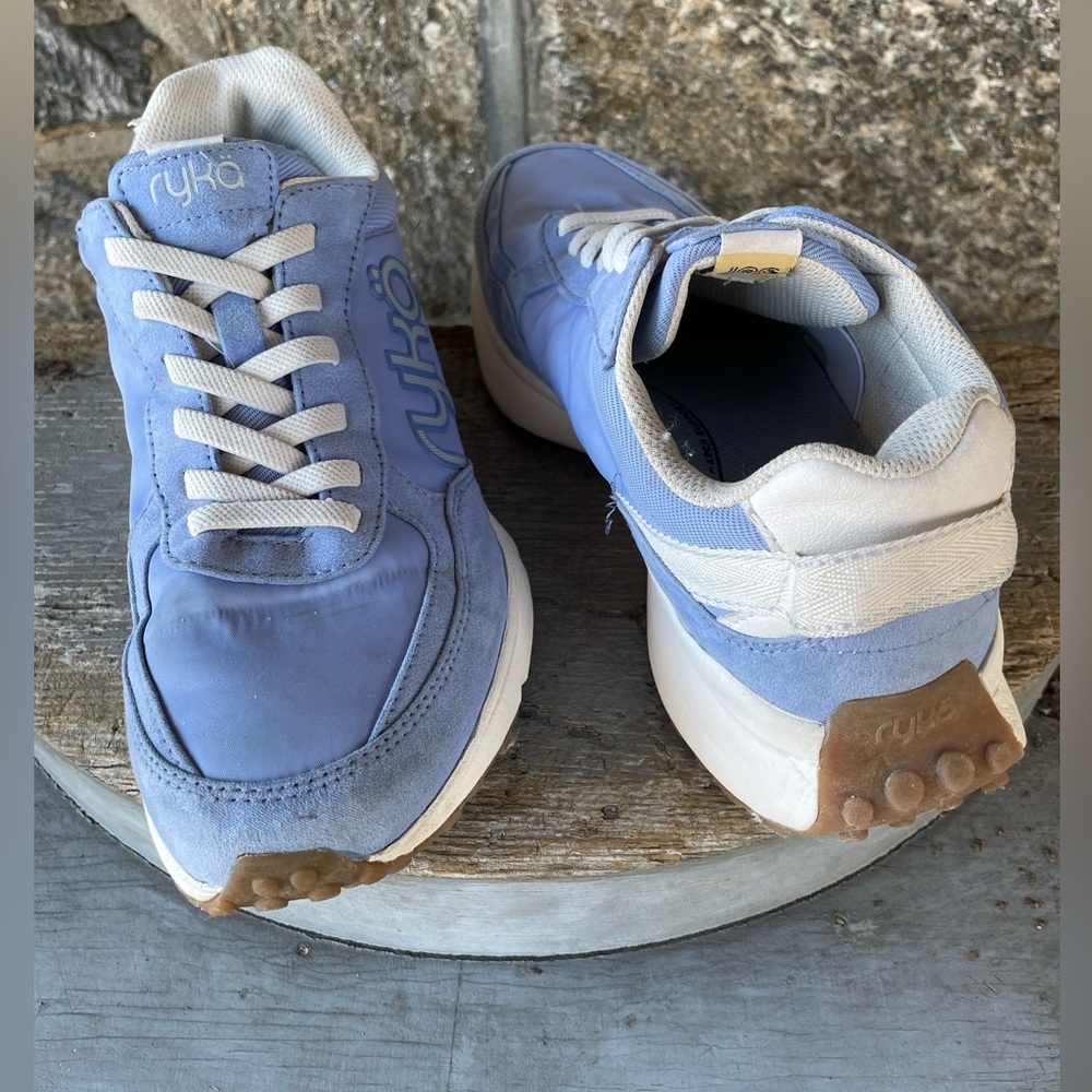 Ryka Light Blue Athletic Shoes - Picture 6 of 12